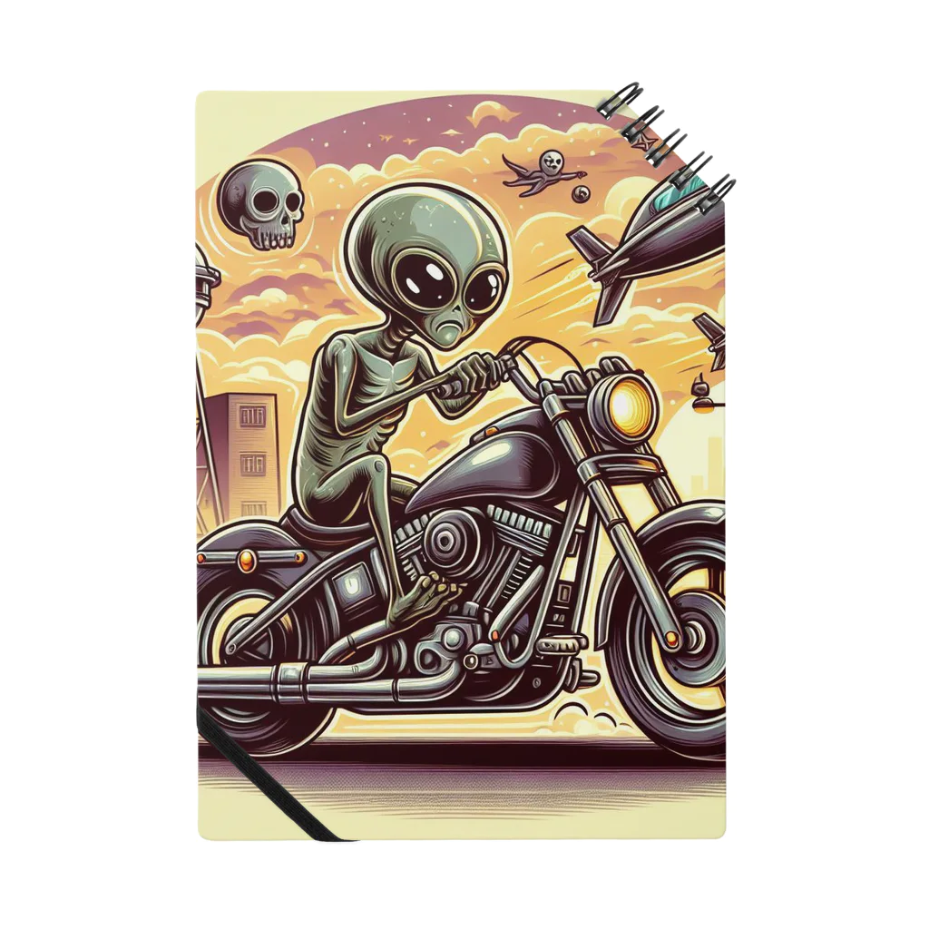 おふざけのバイク宇宙人 Notebook