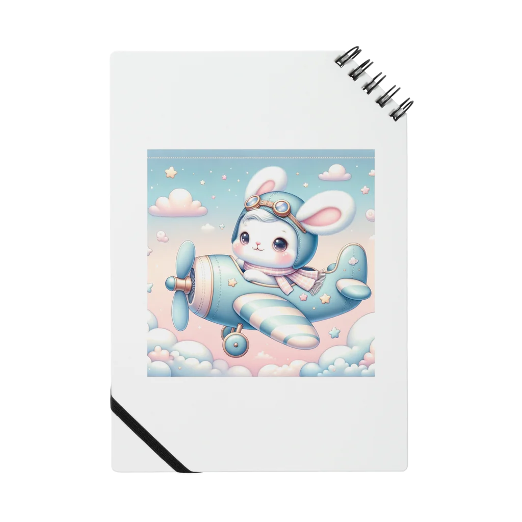 かわいいキャラクター・キュートパイロットのCUTIE PILOT MIMIE Notebook