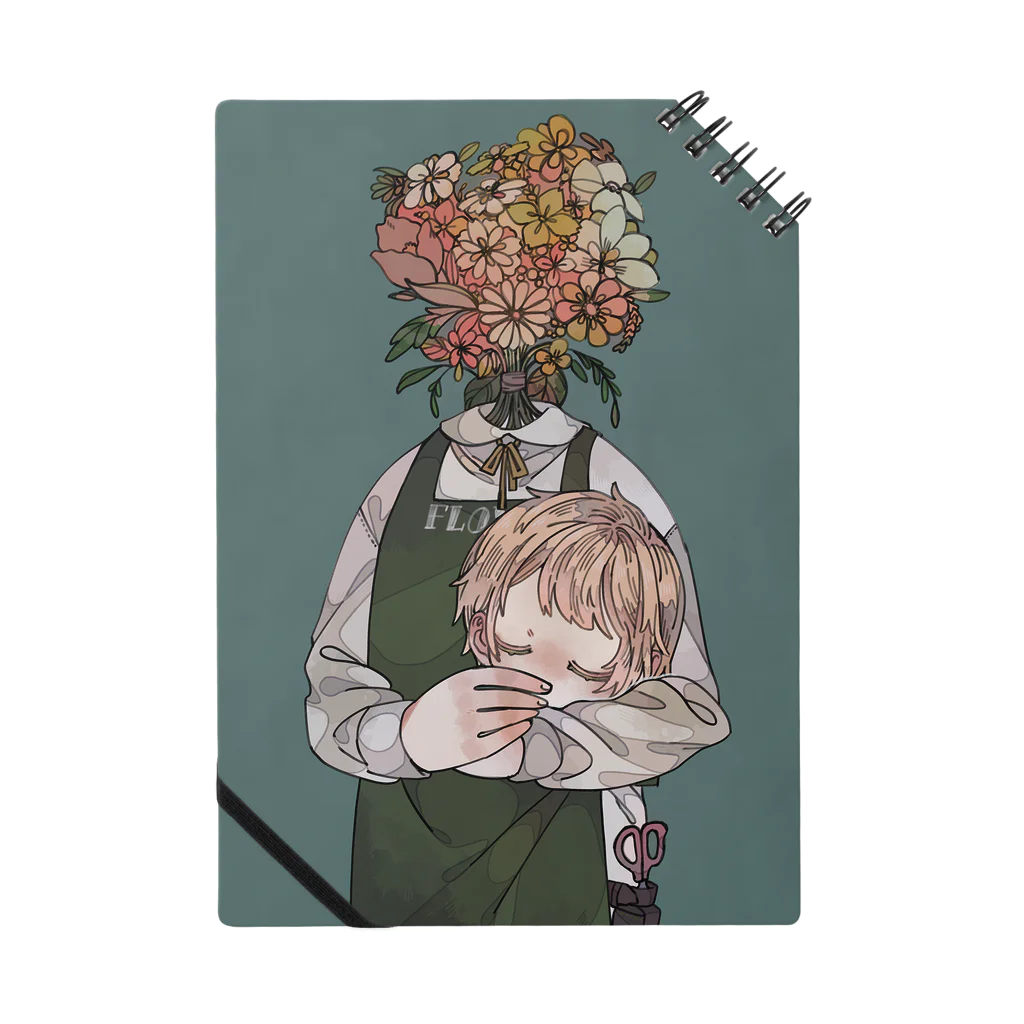 saramadeのthe florist Notebook