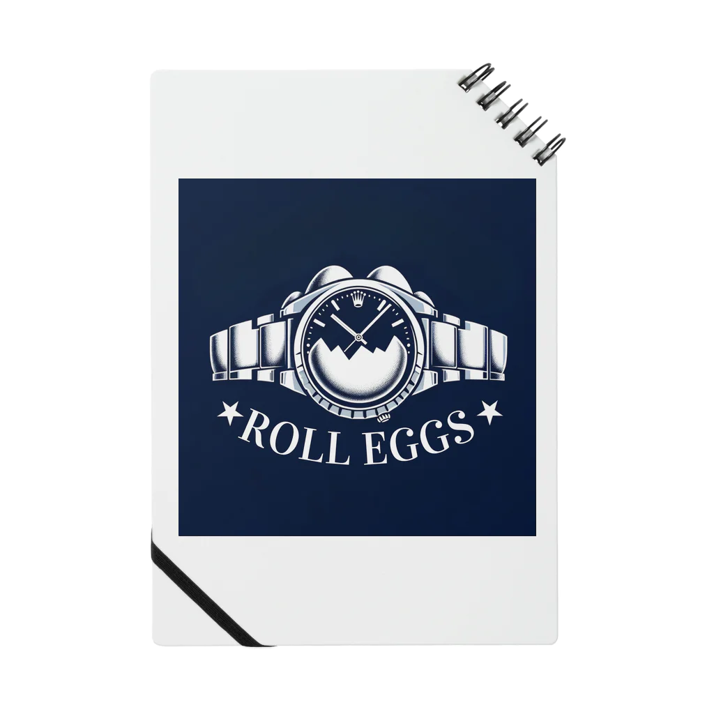 ぱろでぃ〜SHOPのRoll Eggs (ロールエッグズ) Notebook