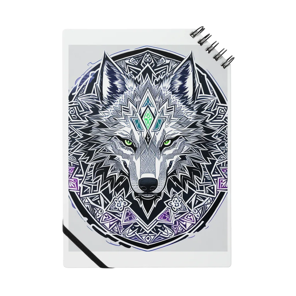 ZZRR12の月光の守護者、狼の紋章 Notebook