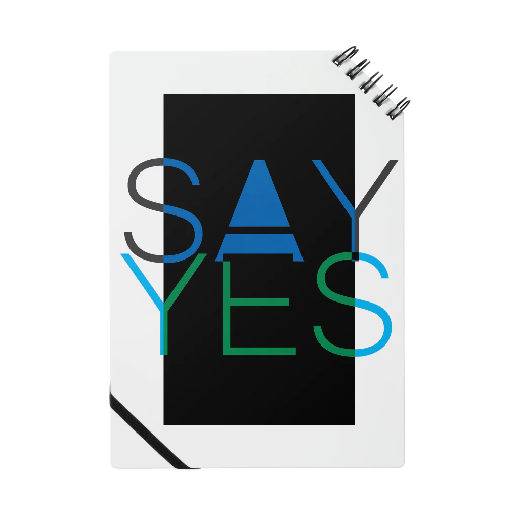 HugoDesignsのSay Yes! Notebook