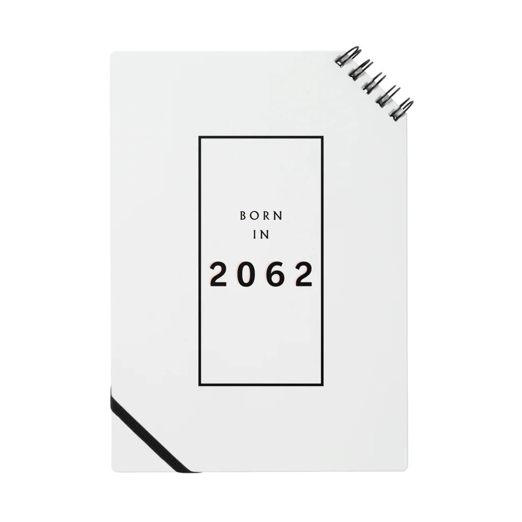 Identity brand -sonzai shomei-の【未来生年】BORN in 2062 / 2062年生 ノート