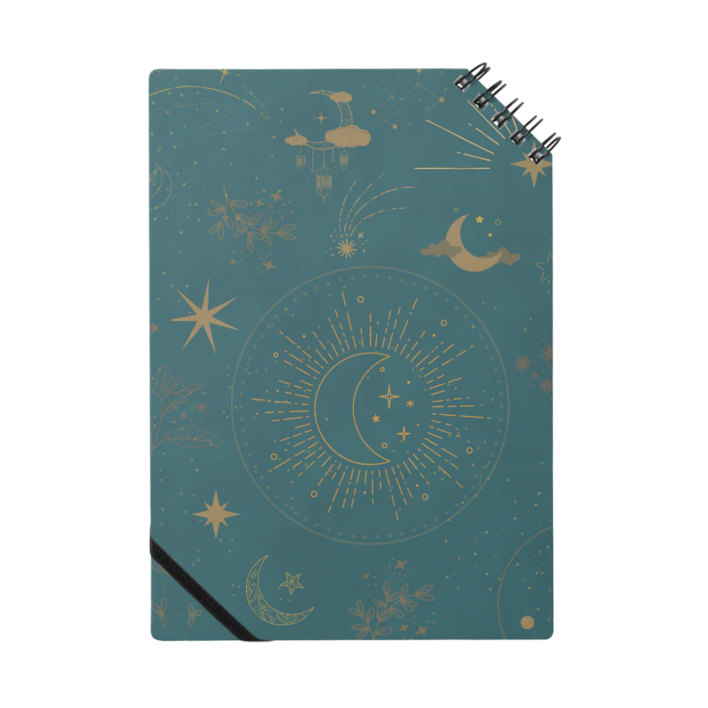 魔法雑貨店 ねこおてての魔法雑貨店 ねこおてて オリジナル柄 Notebook