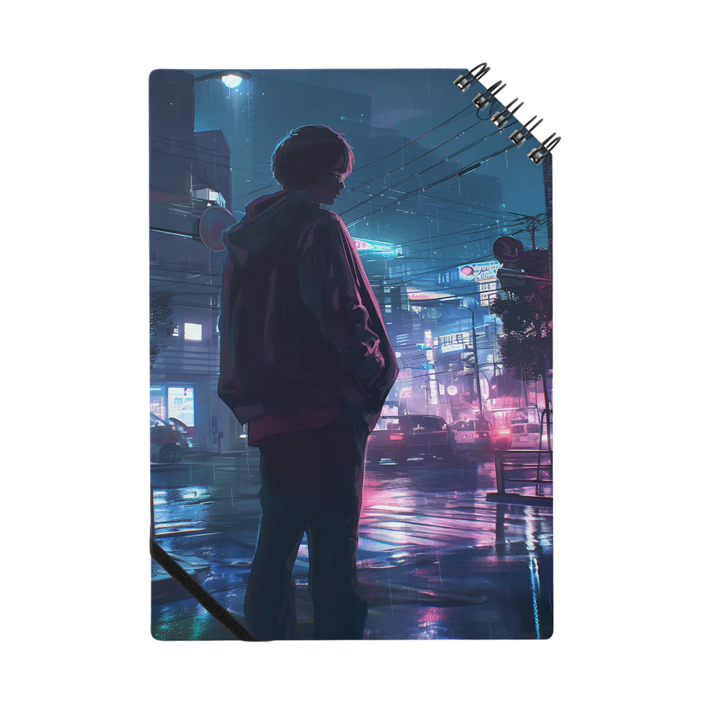 もてぃす👻👓のrain city Notebook