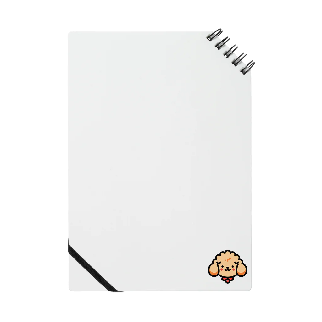 わんこグッズしょっぷcooのはにかみプードル Notebook