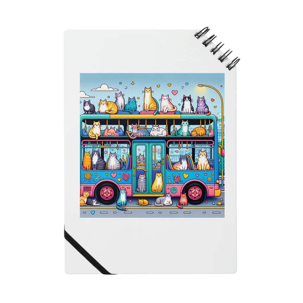 neko_shopの猫の集会　バス編 Notebook