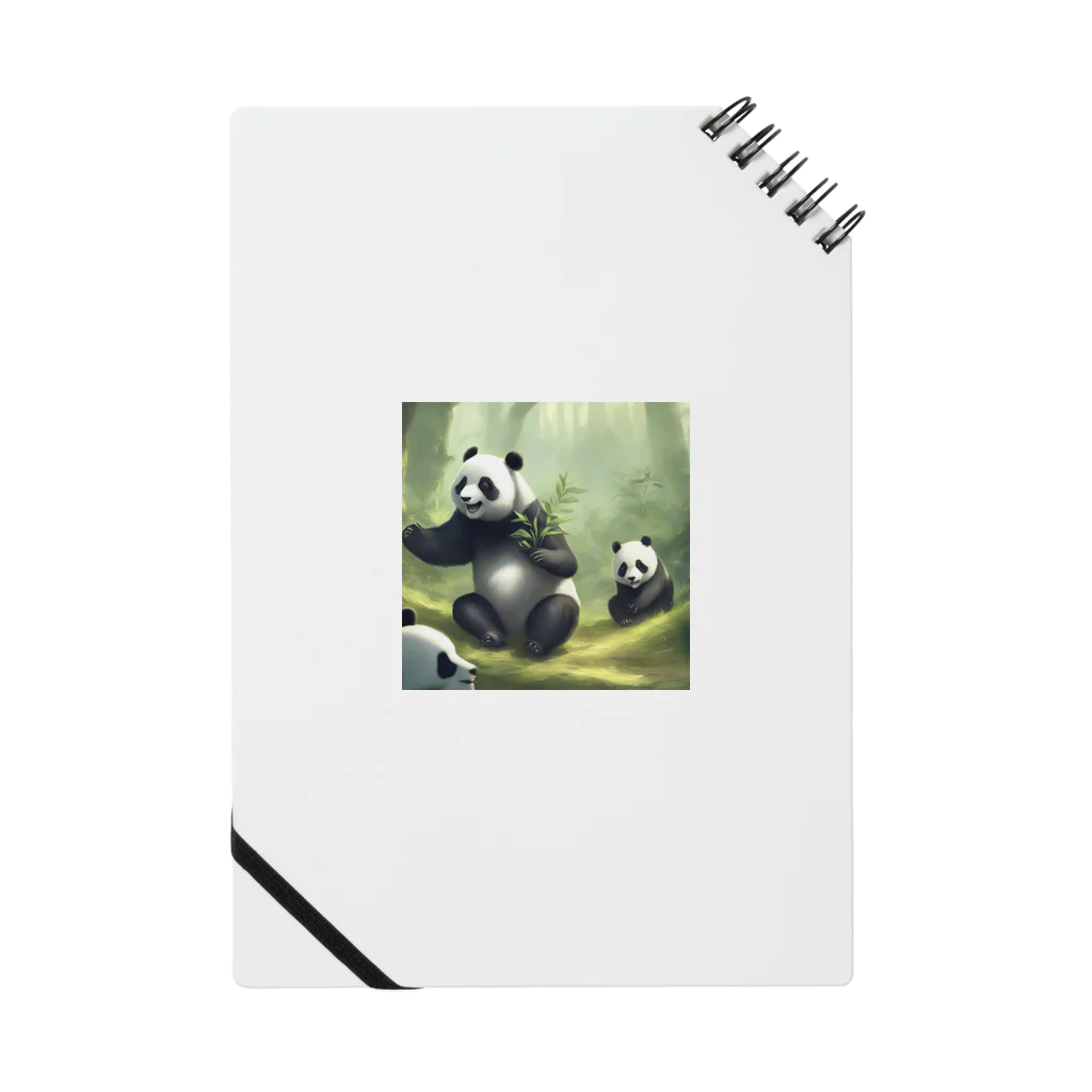 NiTiの遊んでるパンダ Notebook