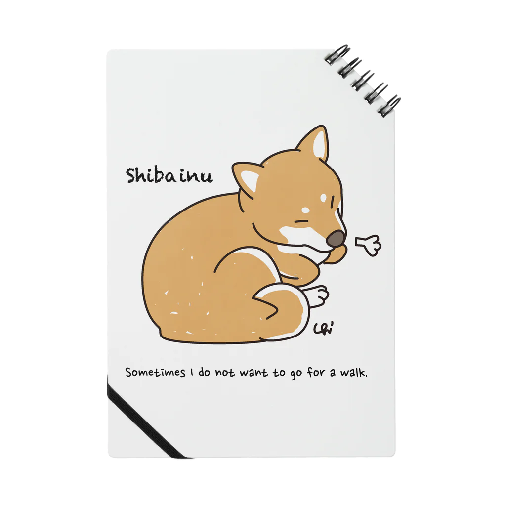 chizuruのため息柴犬 Notebook