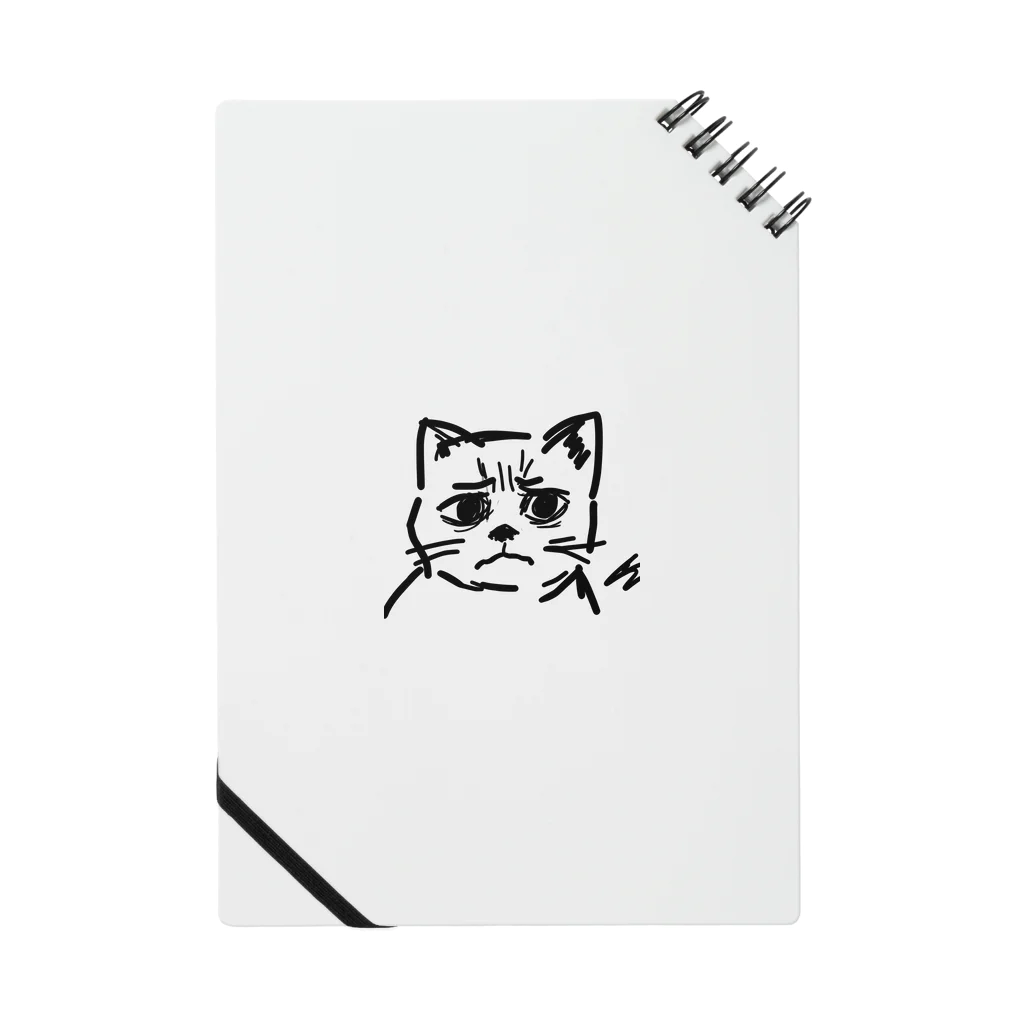 CODYの訝しげな顔の猫 Notebook