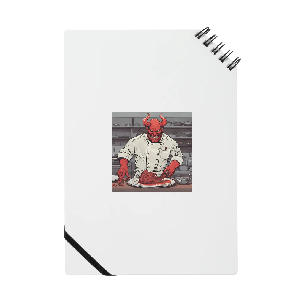 d-design-labのdevil's cookingグッズ Notebook