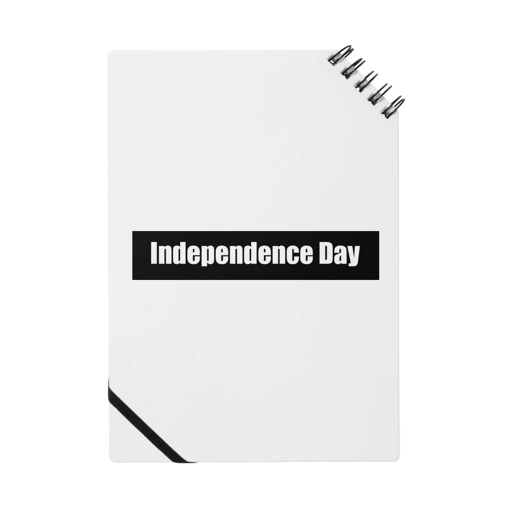 hguriguraのindependence day 白文字 Notebook