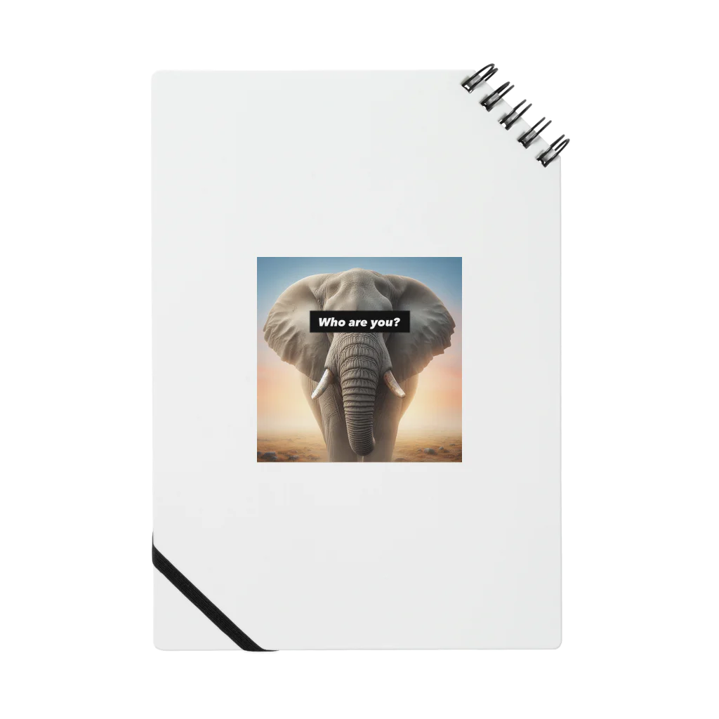 akihotyan.&のWho are you?Elephant Notebook