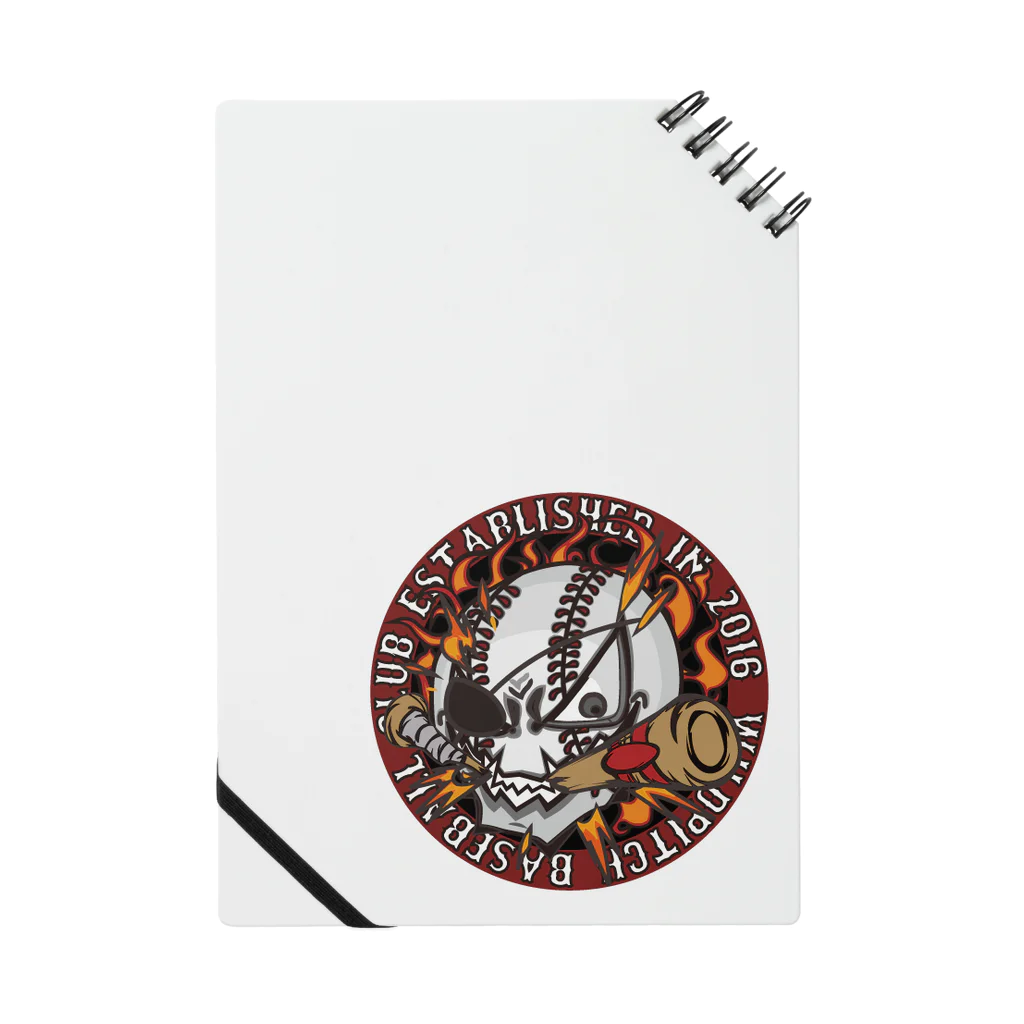 BASEBALL FEEDのWILDPITCH BASEBALL CLUB Notebook