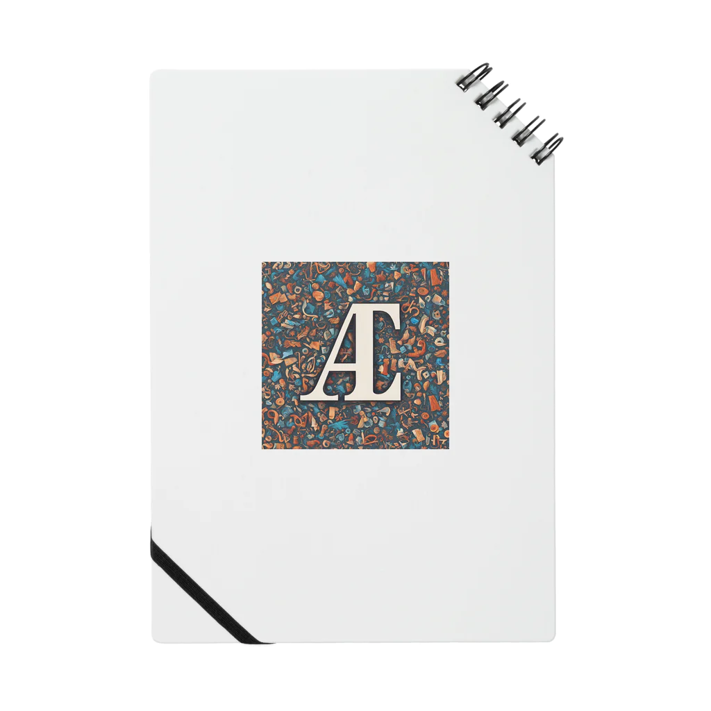 MACOCCHIの一瞬で目を引く！アルファベットの美しい装飾文字 Notebook