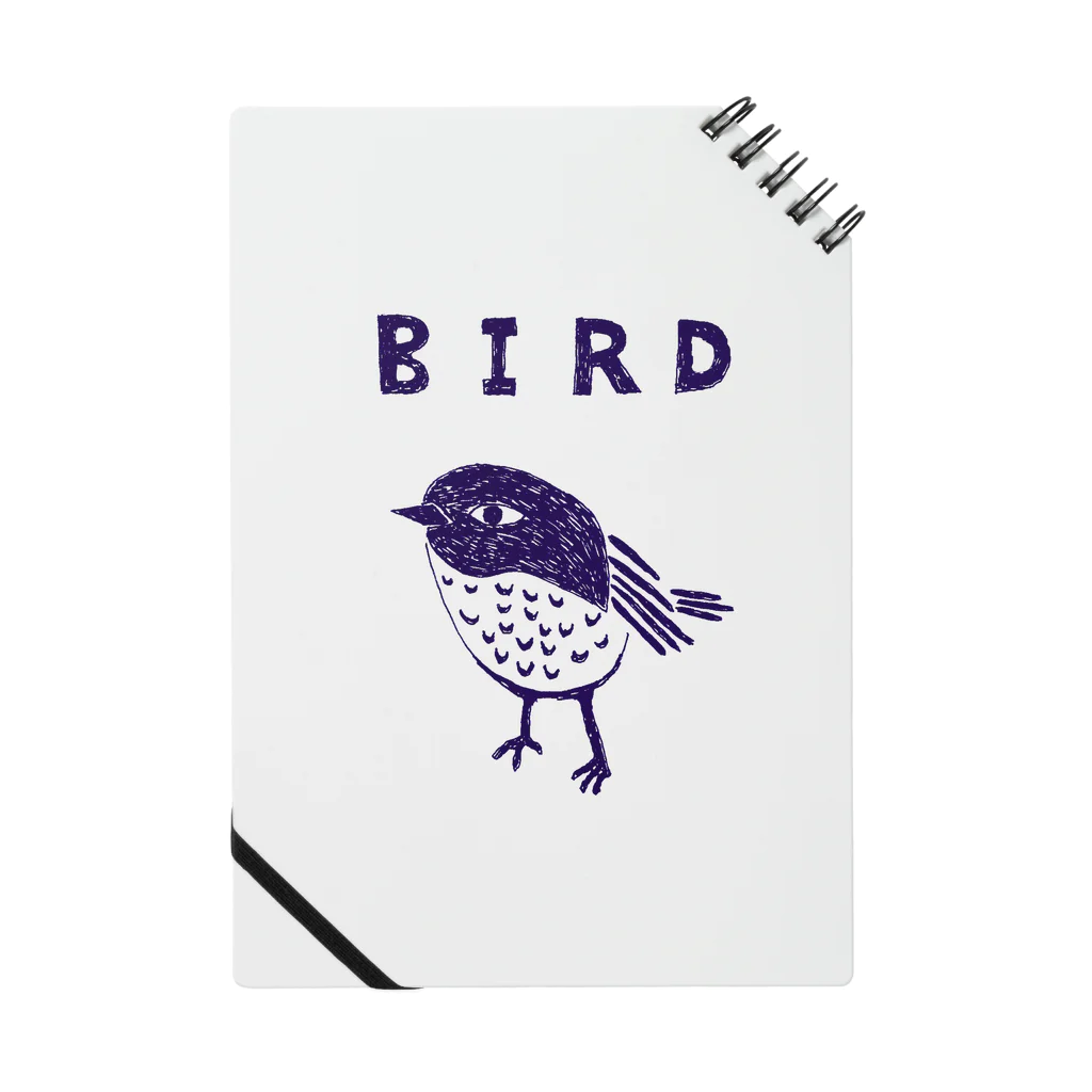 NIKORASU GOのトリマニア専用デザイン「BIRD」（Tシャツ・パーカー・グッズ・ETC） Notebook