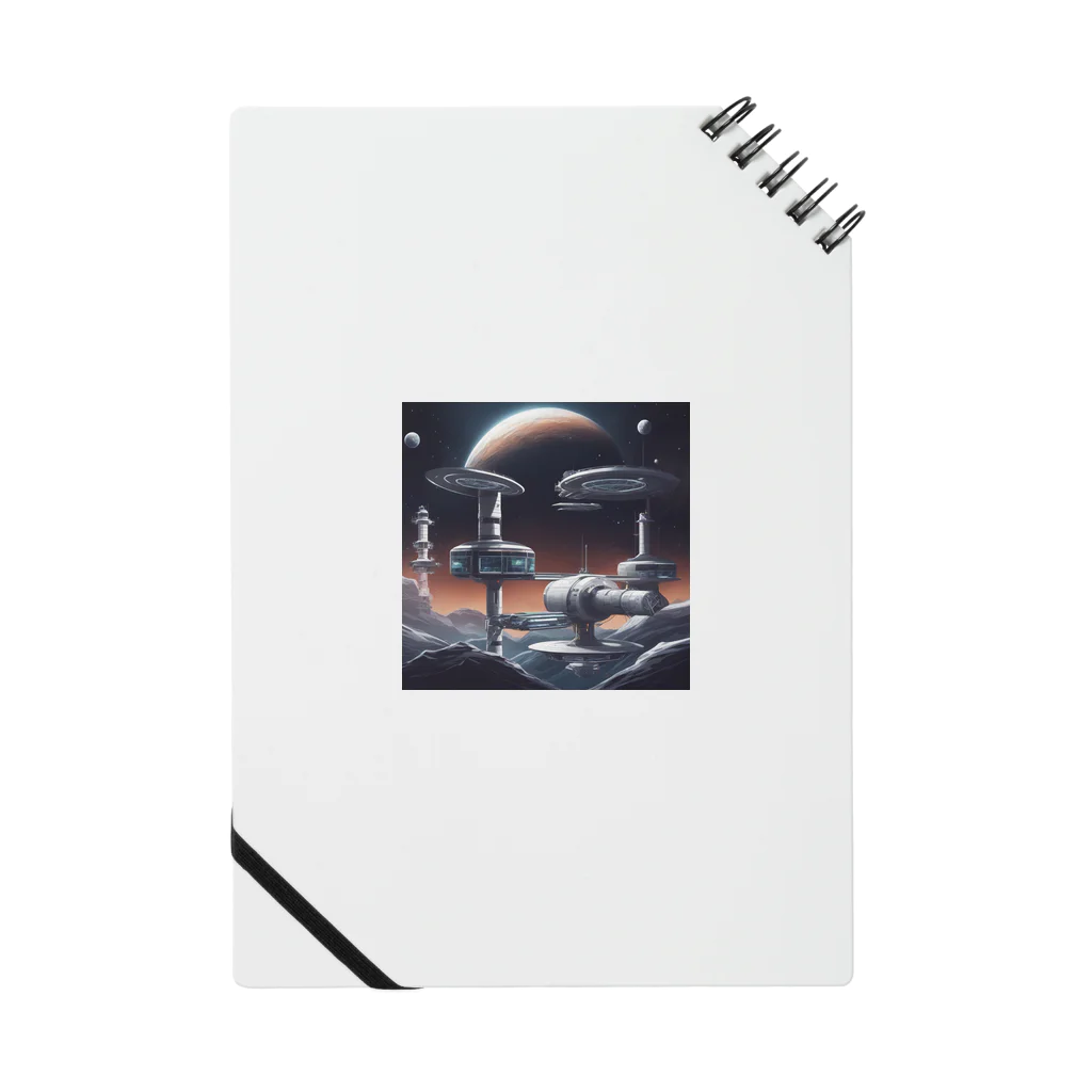 Banksy-sの1. Futura Space Station Notebook