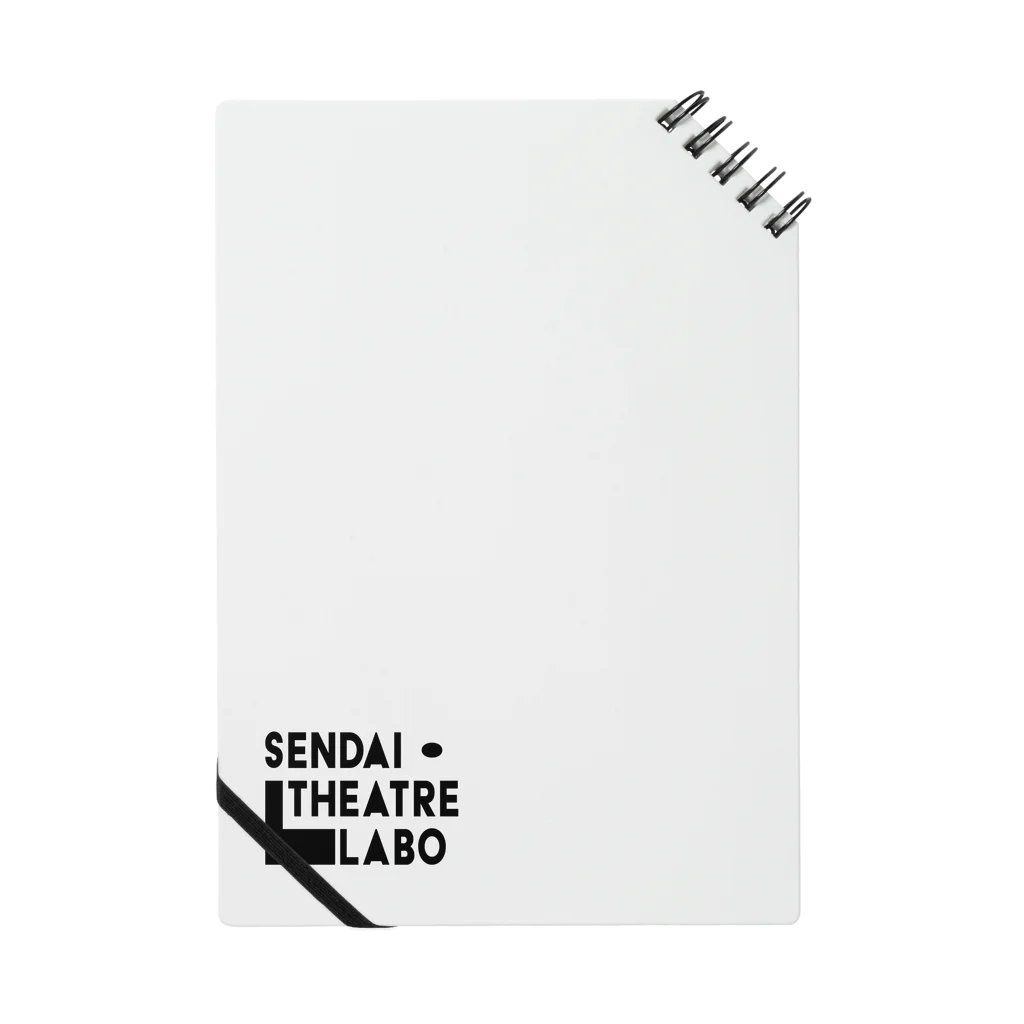 sendai-theatrelaboのシアラボロゴブラック Notebook