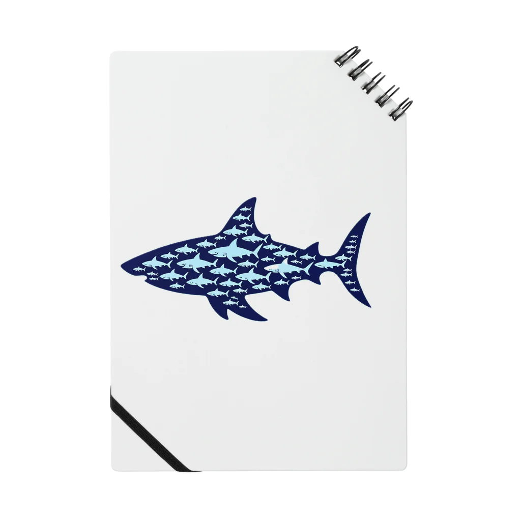 とろろショップのShark Shape Notebook