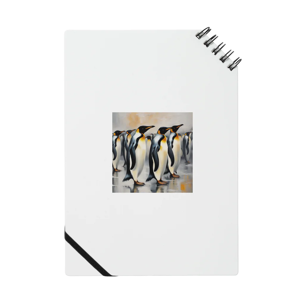 akipen76の仲間のために自分を奮起するペンギン ノート