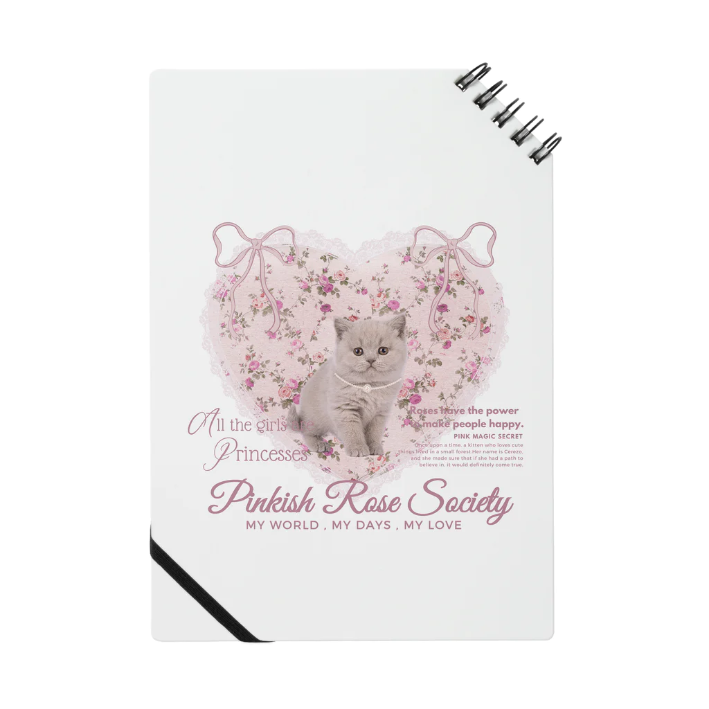 EpocherishのPinkish rose society  Notebook