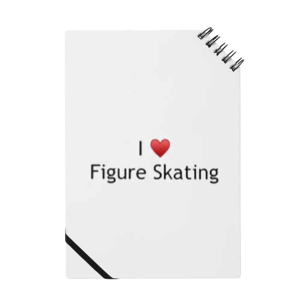 ICE  TraceのI♥️Figure Skating  Notebook