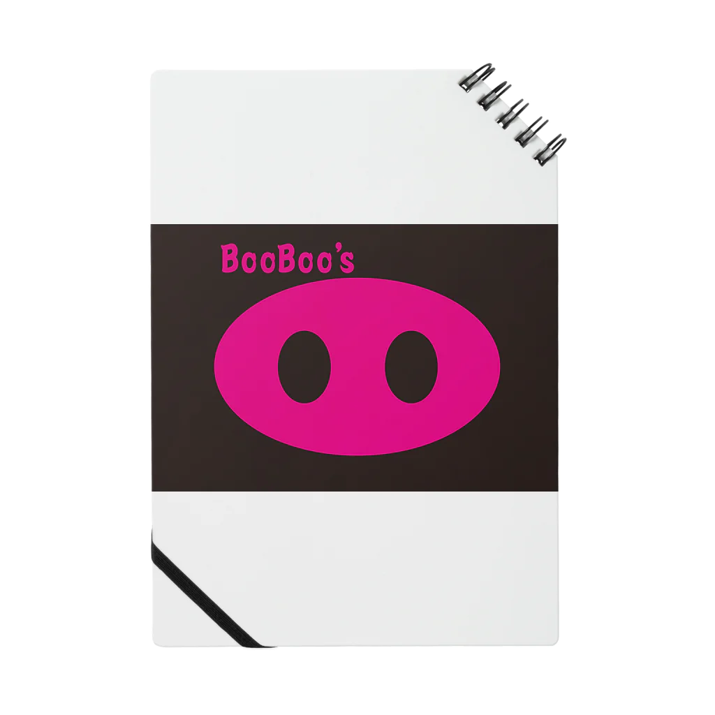 BooBoo’s OO のBooBoo's OO Pink Notebook