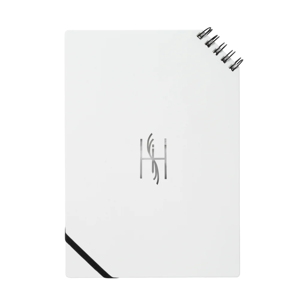 Hisui_LilysのHisuiロゴ入りノート Notebook