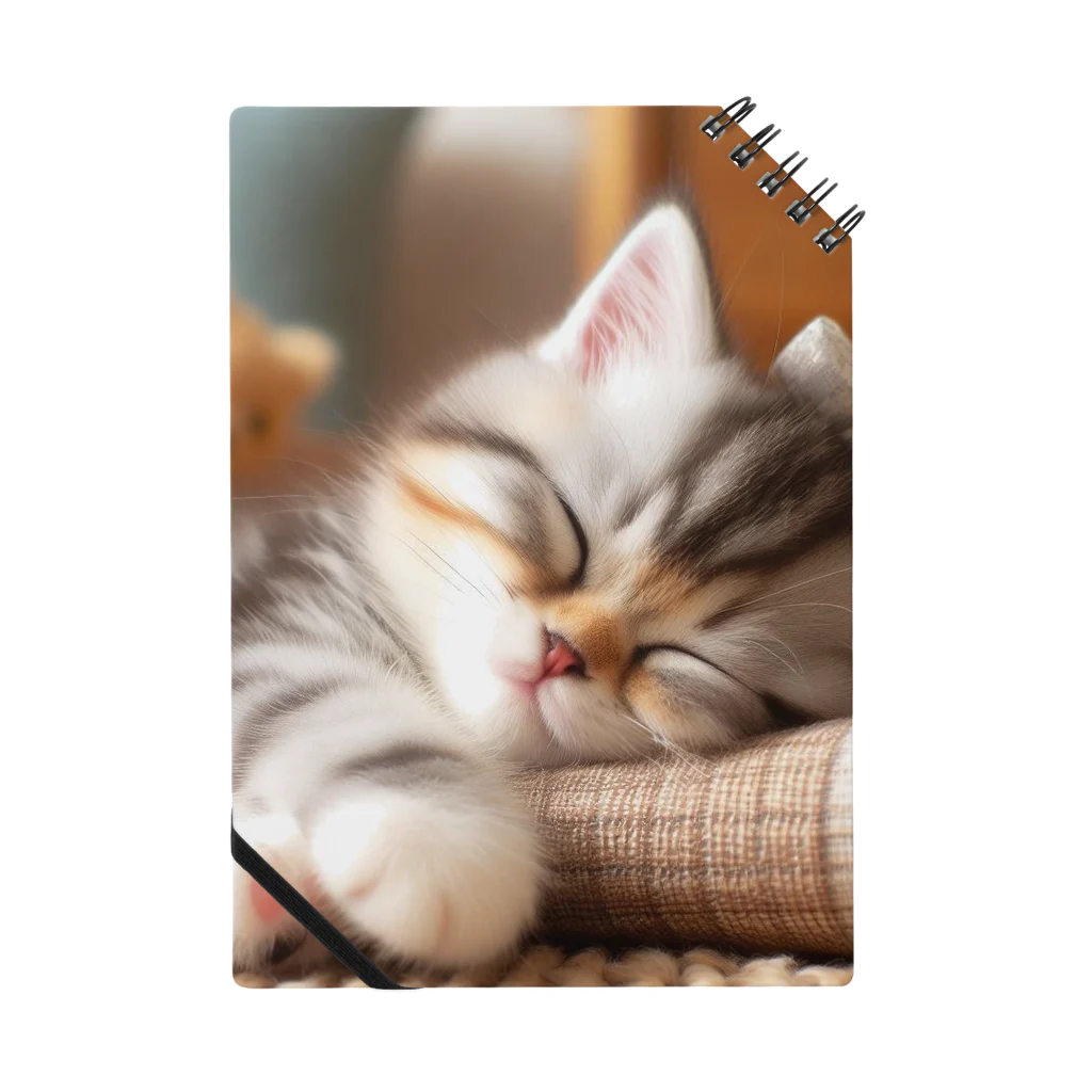 終わらない夢🌈の眠るにゃんこ😺zzz Notebook