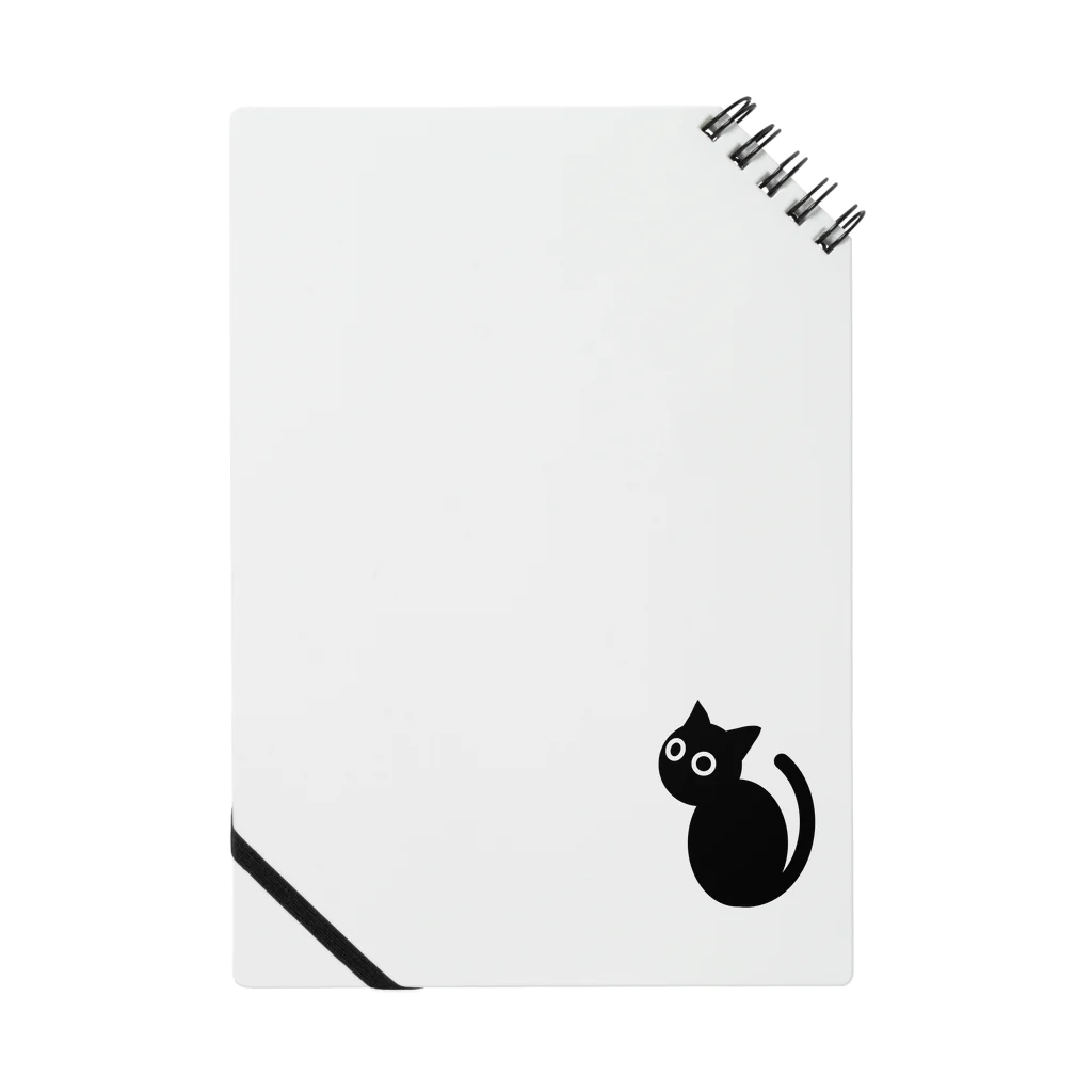 グニャグニャ偏頭痛の見返り黒猫 Notebook