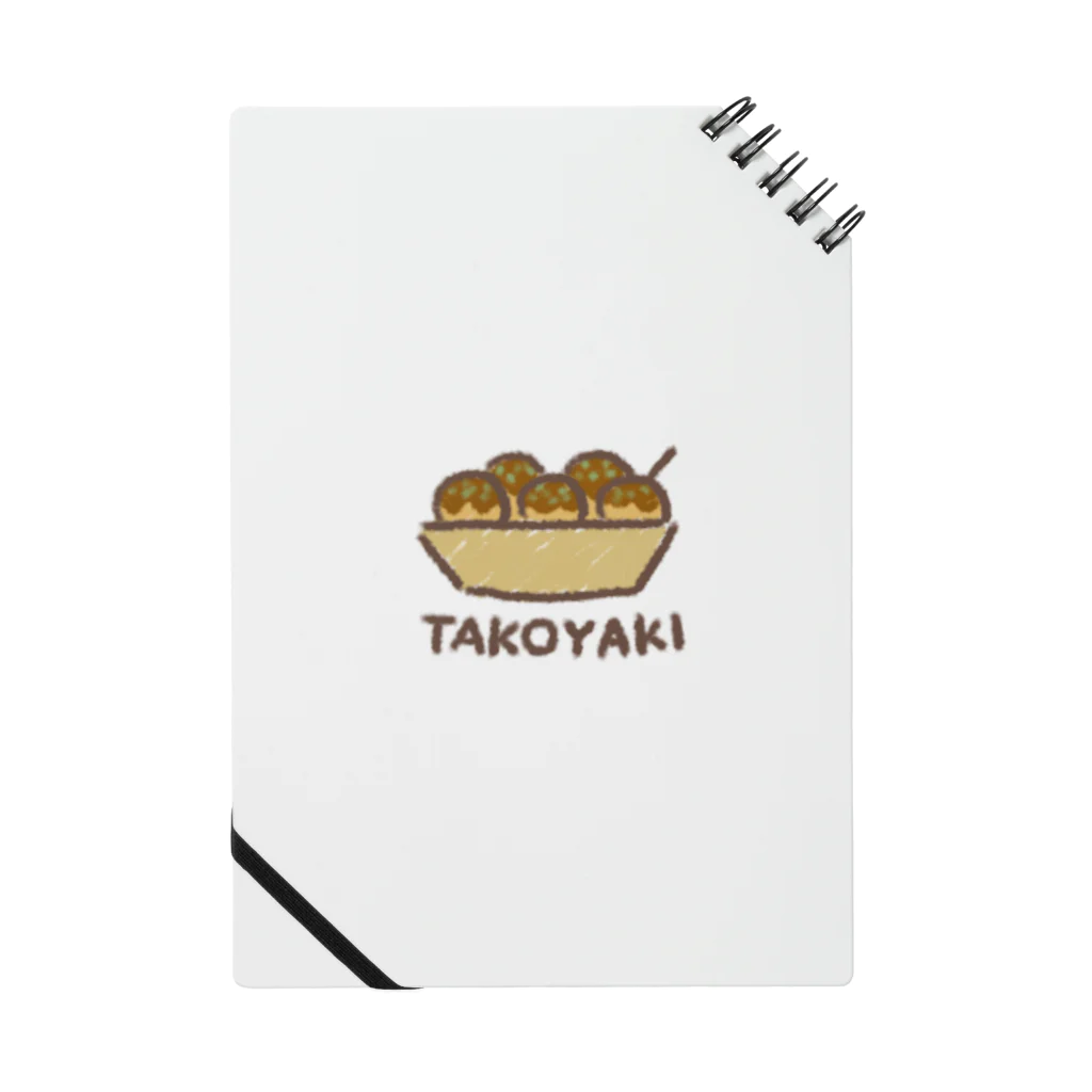 たべもの工房のTAKOYAKI Notebook