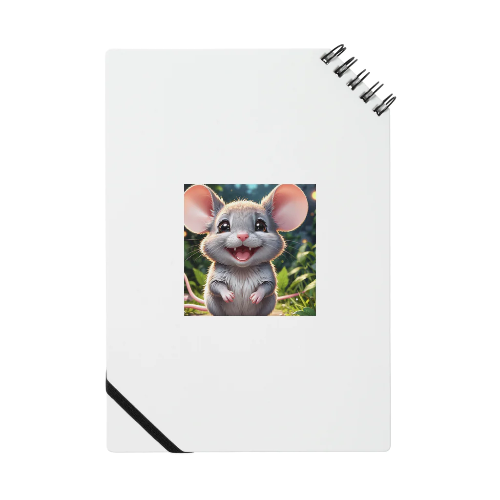 Fujimishokaiのこのチャーミングなネズミがあなたの心を癒します。 Notebook