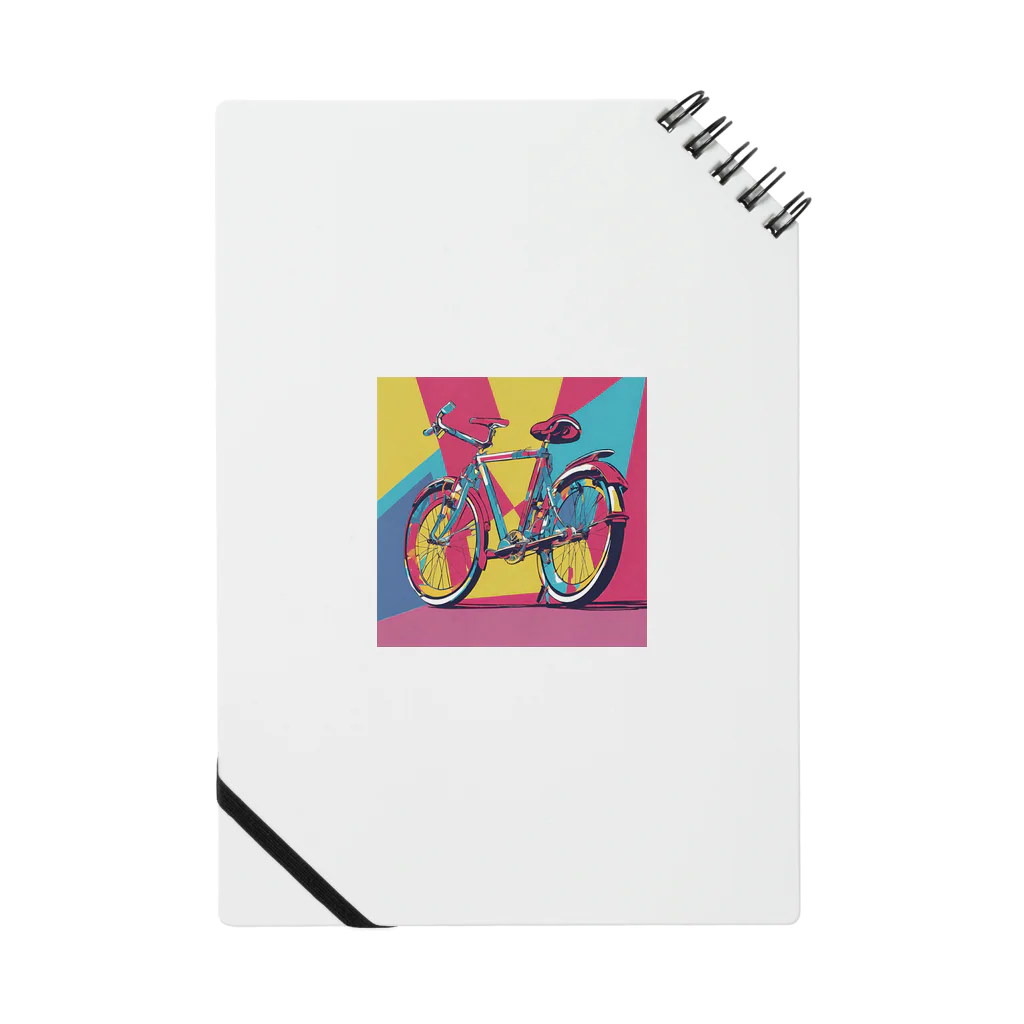 NeoPopGalleryのPOPART bicycle Notebook