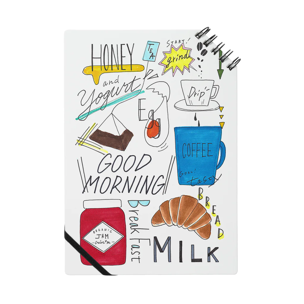 MINA YAMAGIWAのBreak Fast Notebook