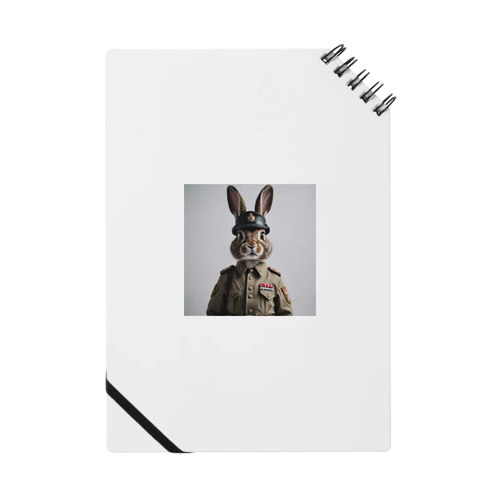 TDK_TDKの軍人ウサギ#6 Notebook