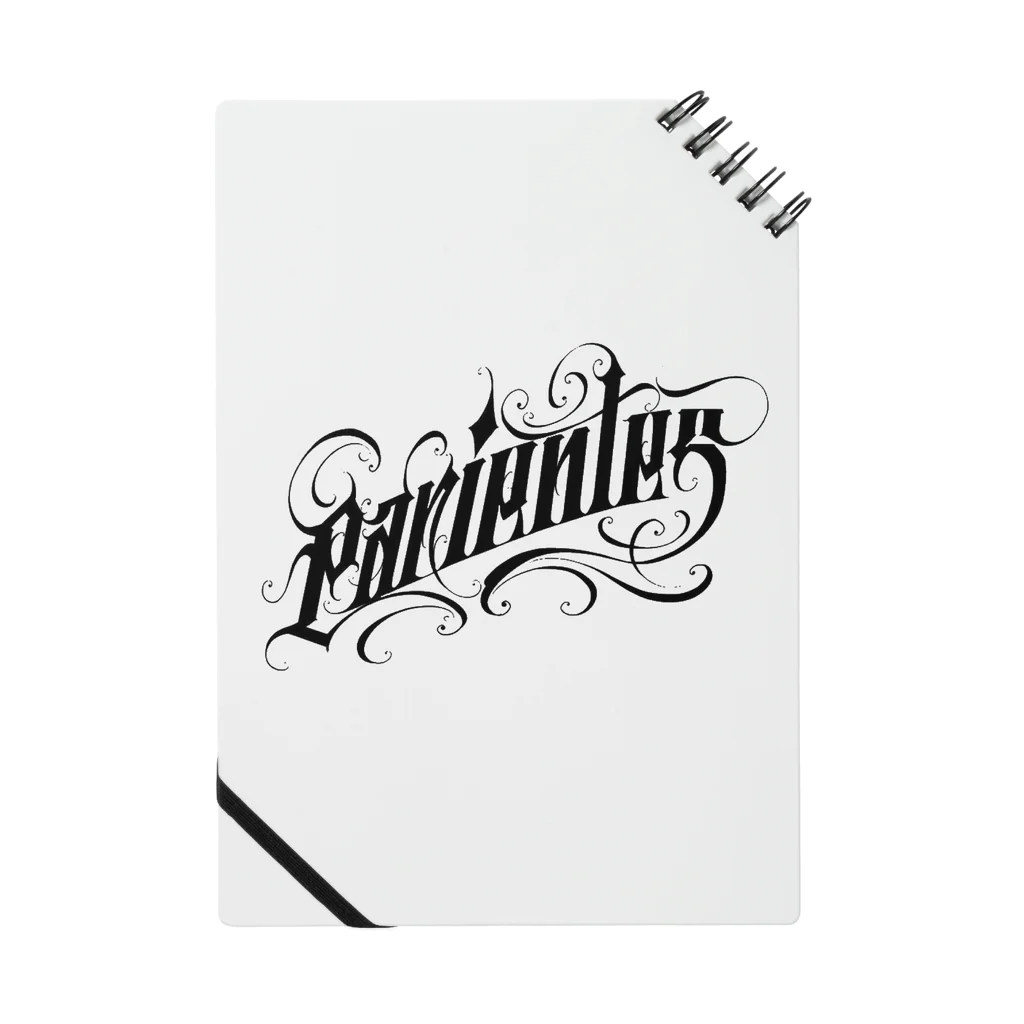 PARIENTES clothingのLettering Logo  ノート