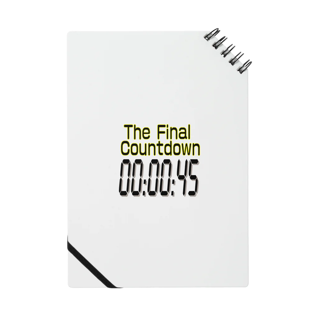 ニゴ猫　shopのThe Final  Countdown ノート