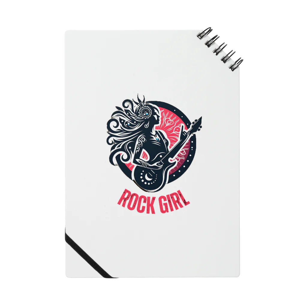 ロック堂のROCK GIRL Notebook