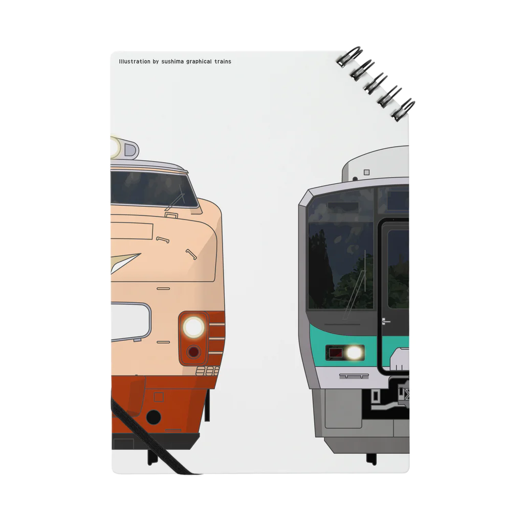 sushima_graphical_trains / SHI-DEの福井の列車No.4_485系 / 125系 Notebook