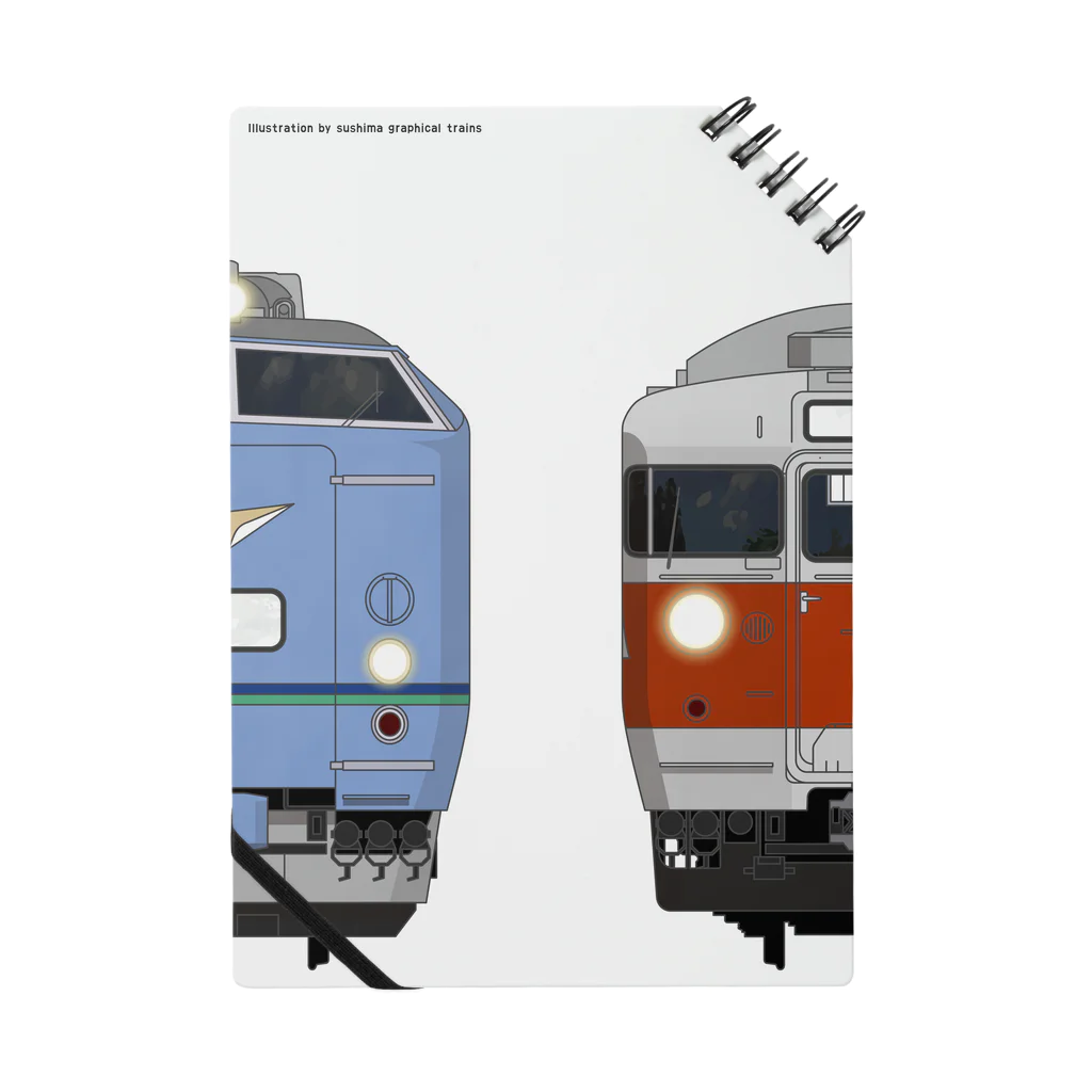 sushima_graphical_trains / SHI-DEの奈良の列車No.3_583系 / 113系 ノート