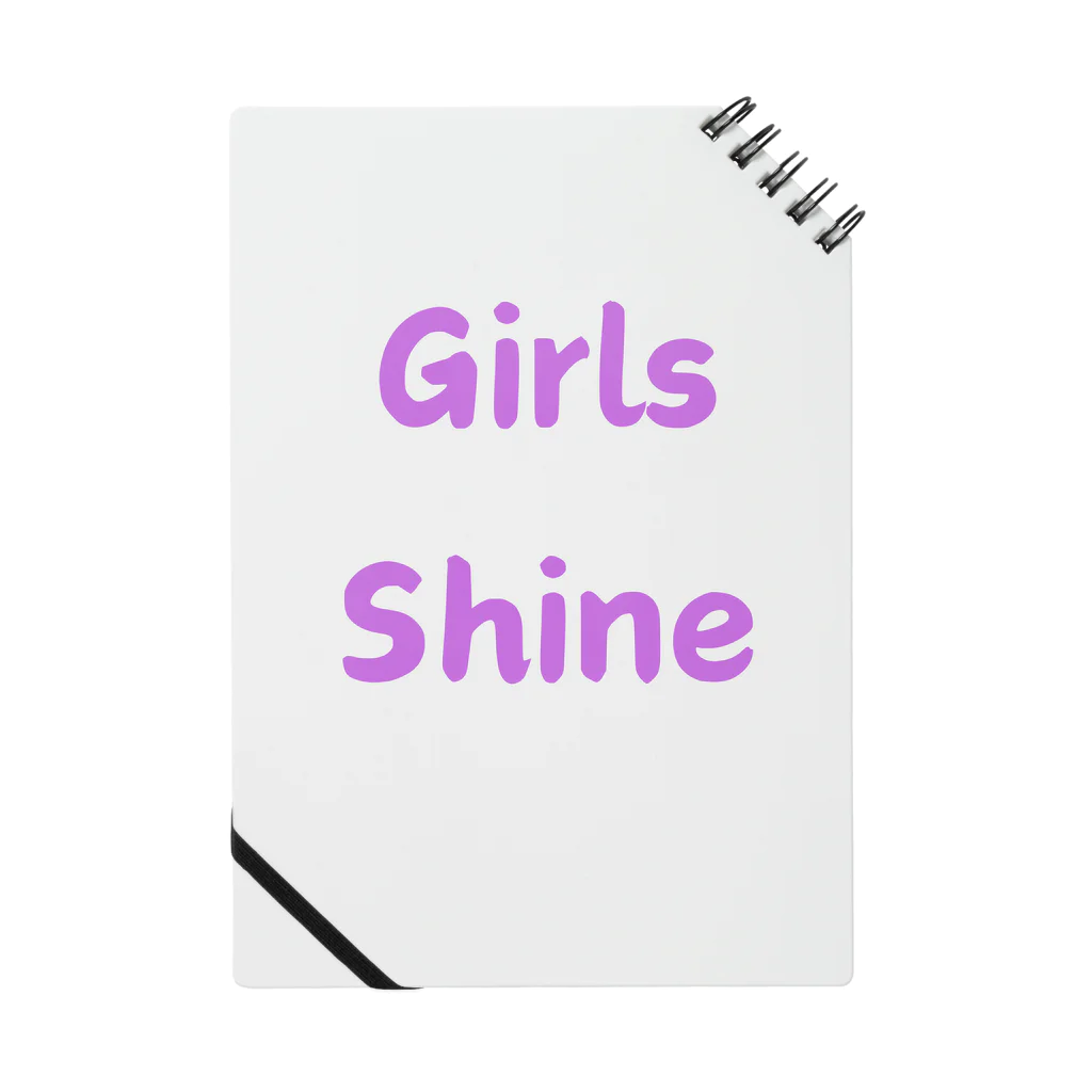 あい・まい・みぃのGirls Shine-女性が輝くことを表す言葉 Notebook