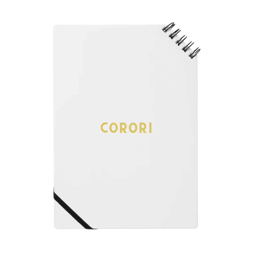 CORORIの独自ブランド”CORORI” Notebook