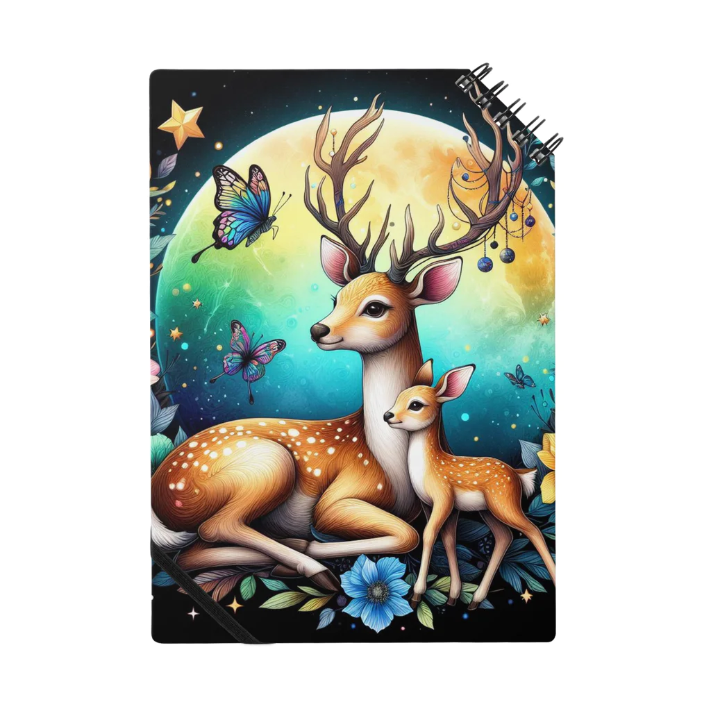 momoart8888の満月の花🦌🌝 Notebook