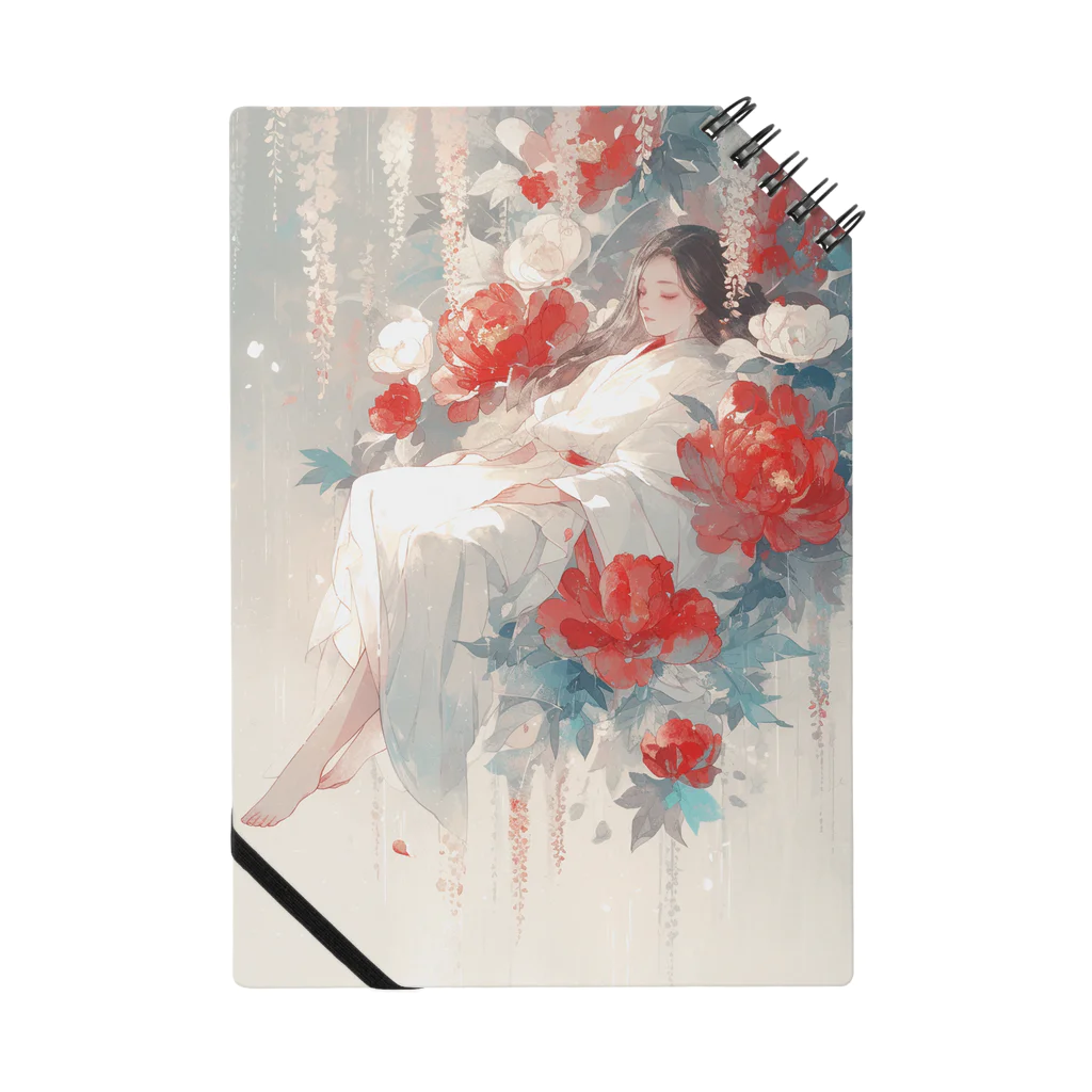 AQUAMETAVERSEの花の空間の中の美女　なでしこ1478 Notebook