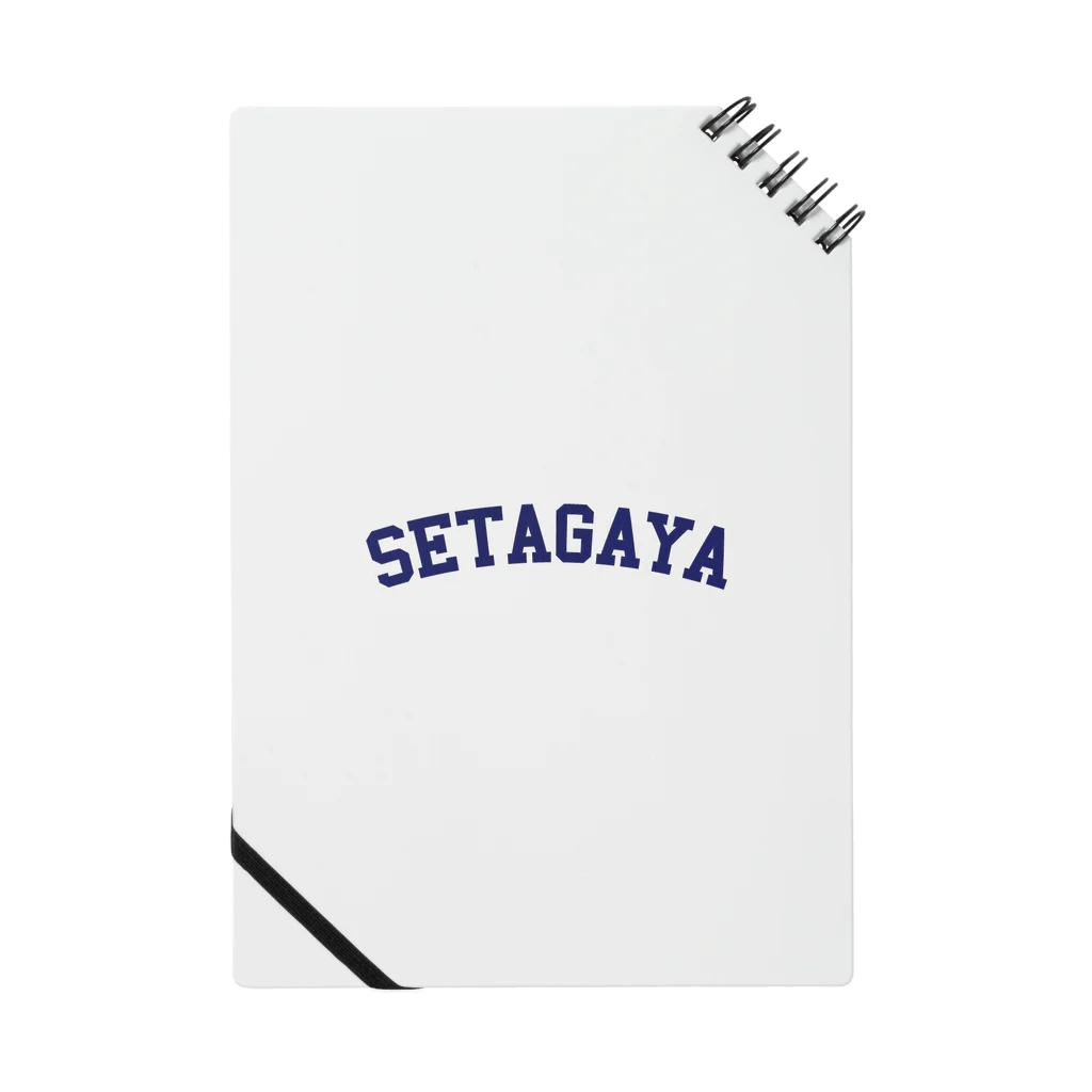 せたが屋さんの世田谷グッズ　ネイビーロゴ（setagaya item） Notebook