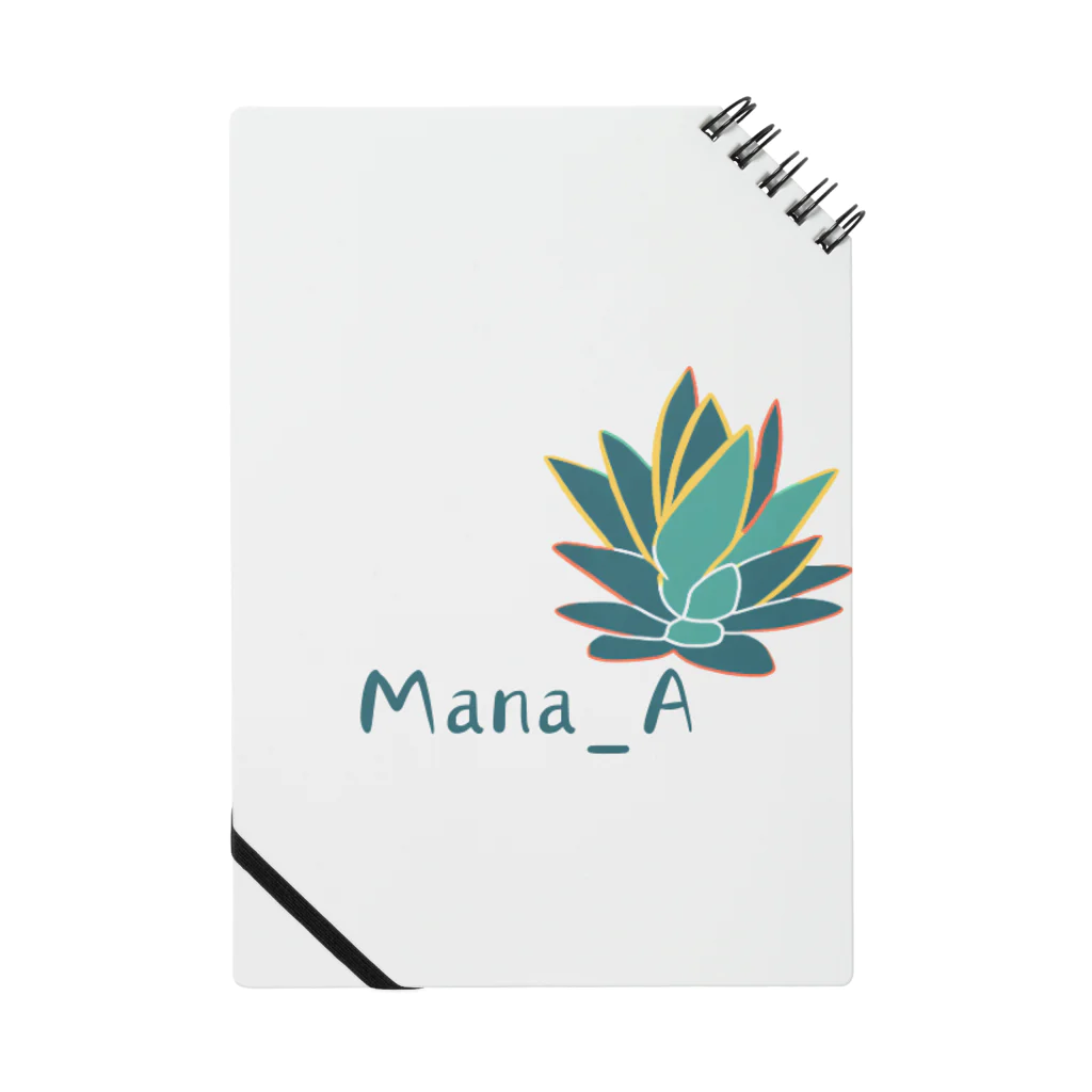 Mana Aの熱帯植物アガベ Notebook