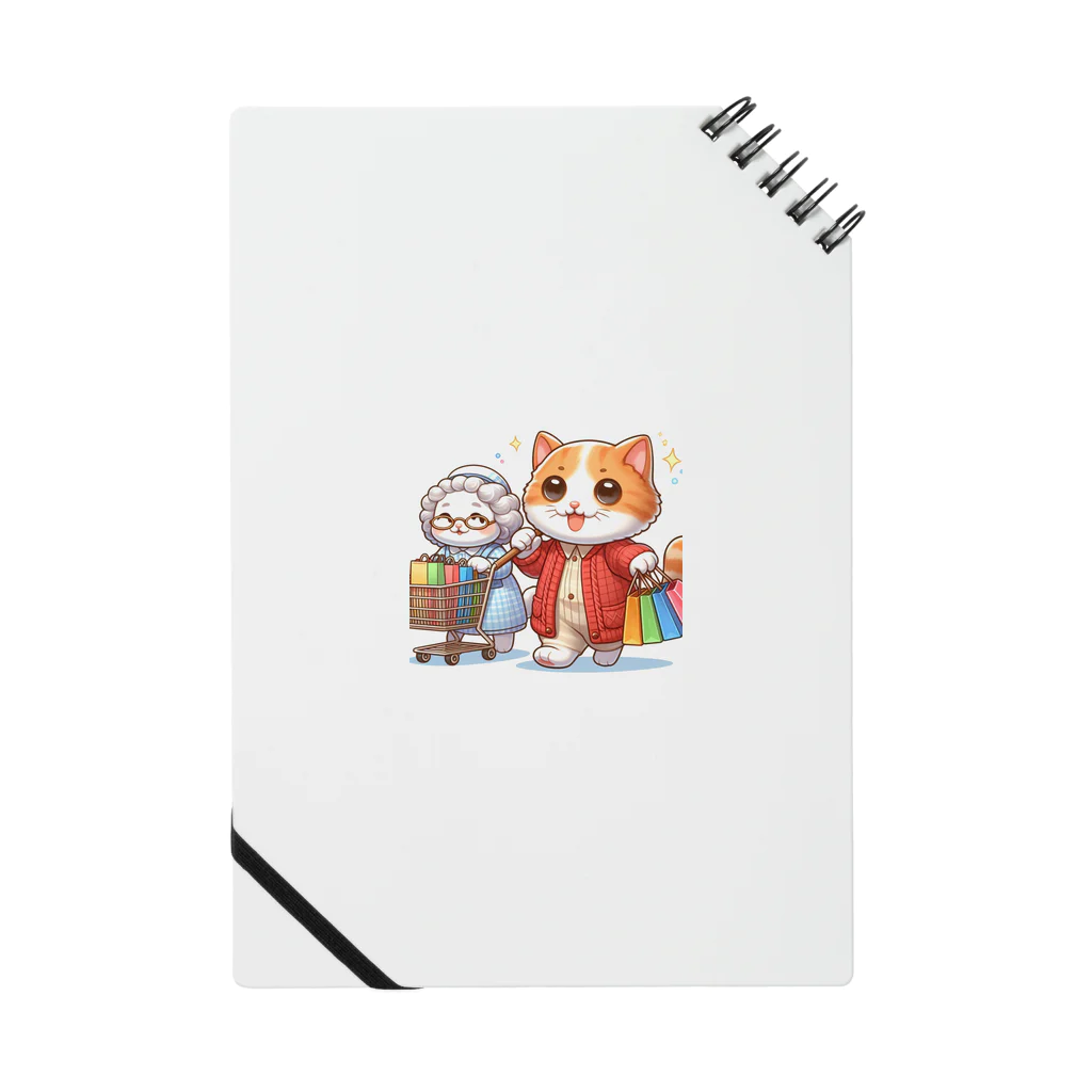 アミュペンのかわいい猫ちゃんと一緒にお買い物🐱💼  Notebook