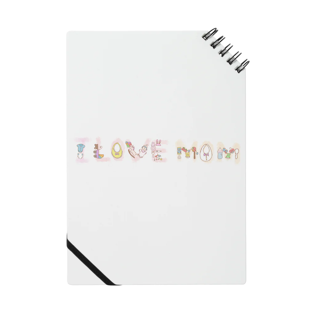 oharunorakugakiのI  LOVE MOM. Notebook