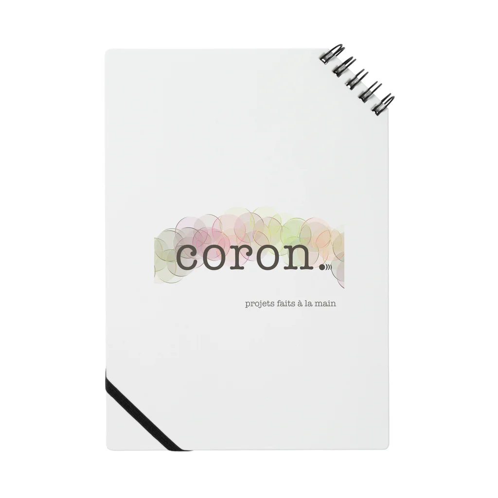 coron.のcoron.ショップブランドマーク Notebook