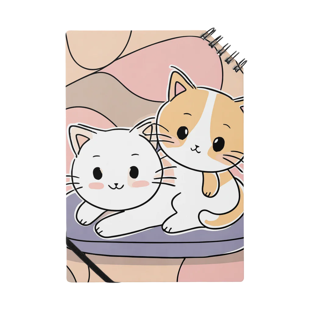 癒しの部屋🐾໒꒱の仲良しニャンコ🐈🐾 Notebook